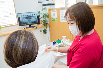 患者さまに寄り添い相談しやすい環境